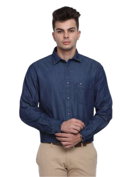 Men’s Formal Denim Shirt
