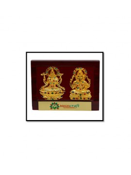 Idol of Lakshmi and Ganesh