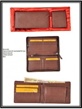Ladies & Gents Wallet Set