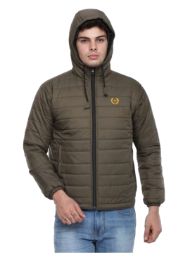 Men’s Quilted & Hooded Jacket