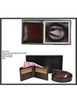 Wallet & Belt Set