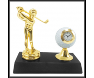 Golf Player with Original Golf Ball