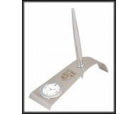 Table Clock Bridge with Pen Stand