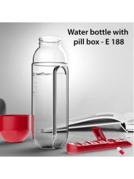 Water Bottle Box With Pill Box